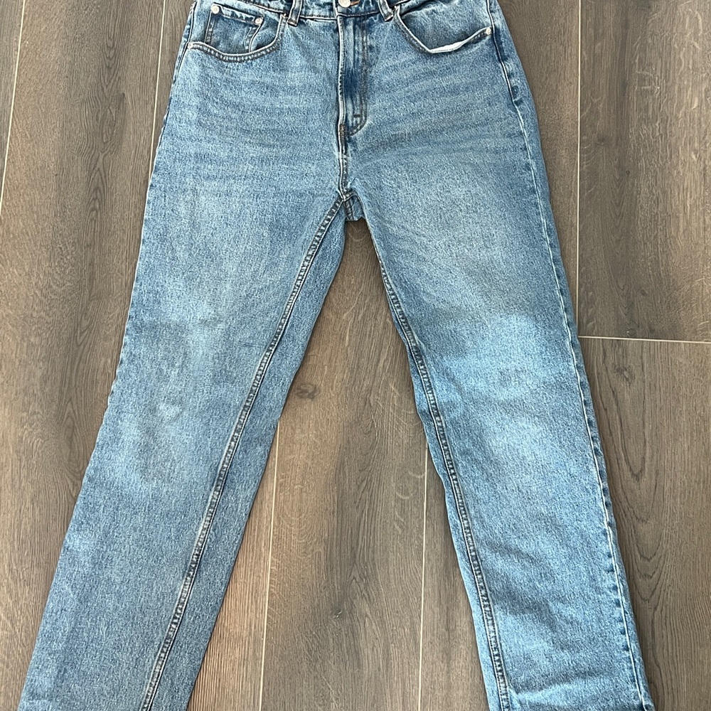 Harlow Denim Light Blue Straight Jeans